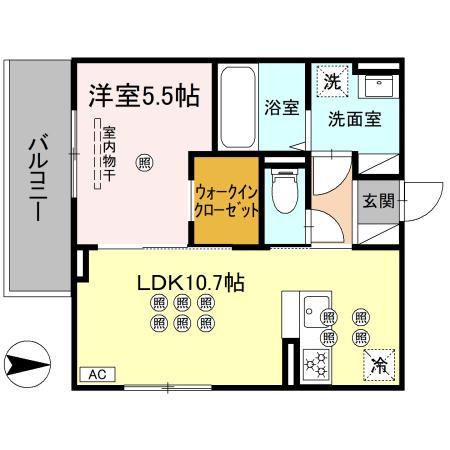 【間取り】 | クランツ朝生田