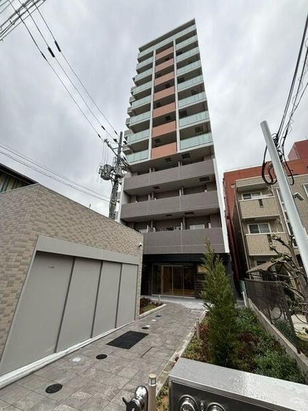 レーヴメゾン尼崎昭和通の外観|外観は落ち着いています