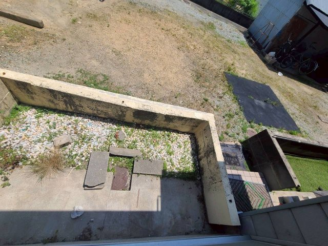 米田ハイツの庭