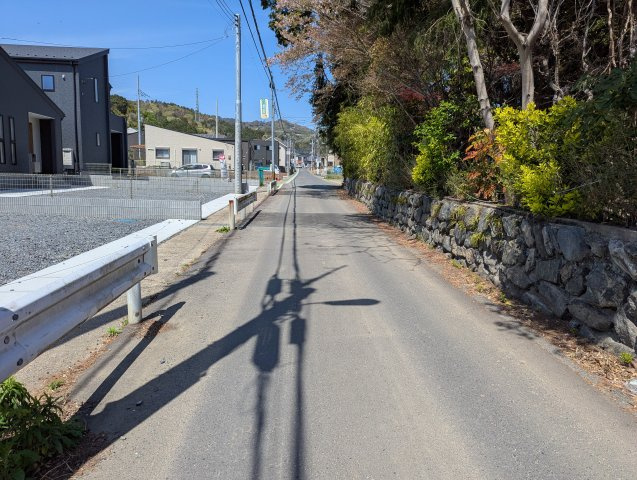 日立市滑川本町3期の前面道路含む現地写真|前面道路含む現地写真です