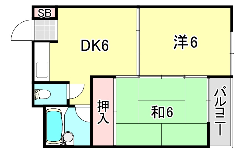 メゾン甲南の間取り