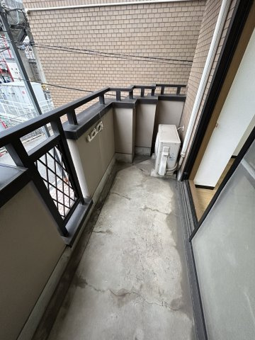 リバティ堀内のバルコニー