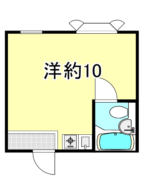 コーポジュンの間取り