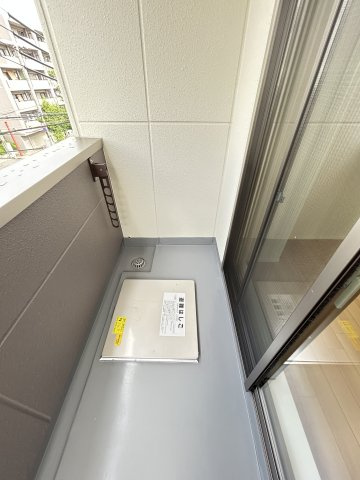 神戸市灘区下河原通４丁目新築マンションのバルコニー