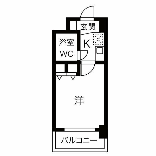 ダイアパレス水木通弐番館の間取り