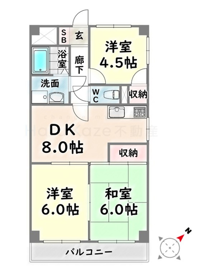 【間取り】 | メゾン豊年【名古屋市賃貸・RC造】