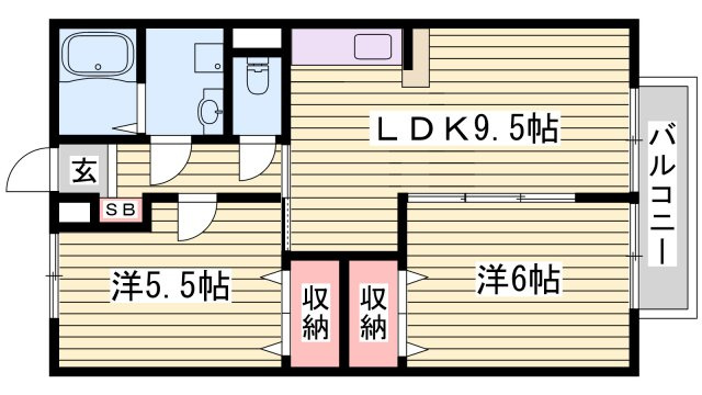 ピッケル加佐の間取り