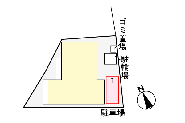 ガーデンダイキの区画図