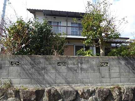安佐町久地中古戸建の庭