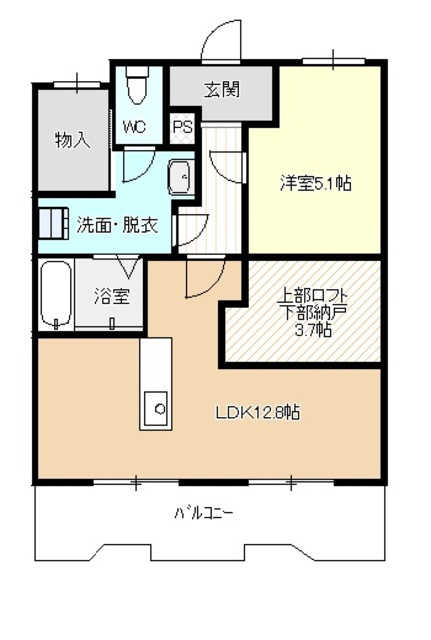マンション善の間取り