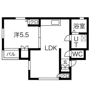 くすの木ハイムの間取り