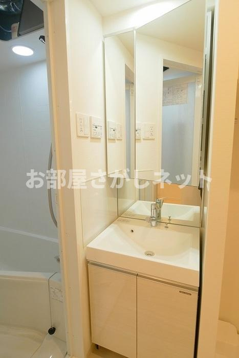 アジールコート蒲田【おとり物件なし】#学生・社会人にオススメ！初期費用分割払いOK！の独立洗面台