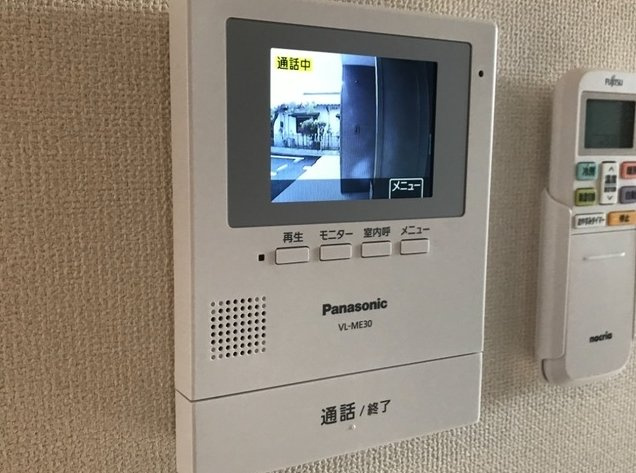 熊本市南区砂原町のアパートのセキュリティ