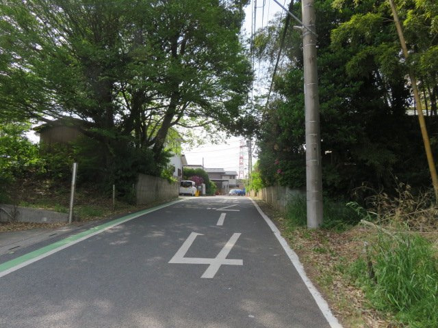 さいたま市岩槻区大字黒谷の倉庫の周辺