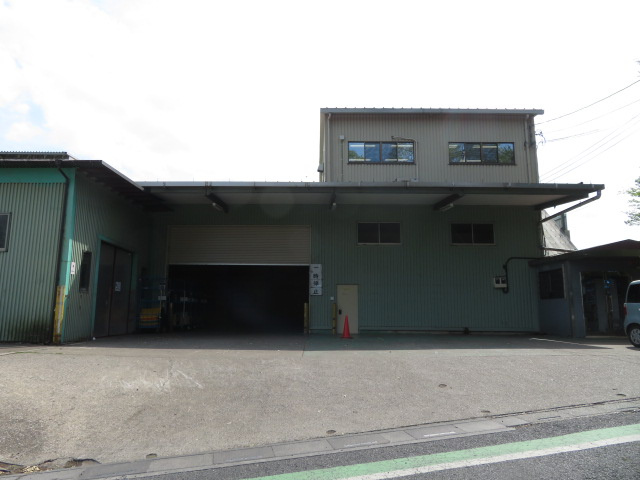 さいたま市岩槻区大字黒谷の倉庫の外観