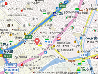 【地図】 | エグゼ大阪ドームⅡ