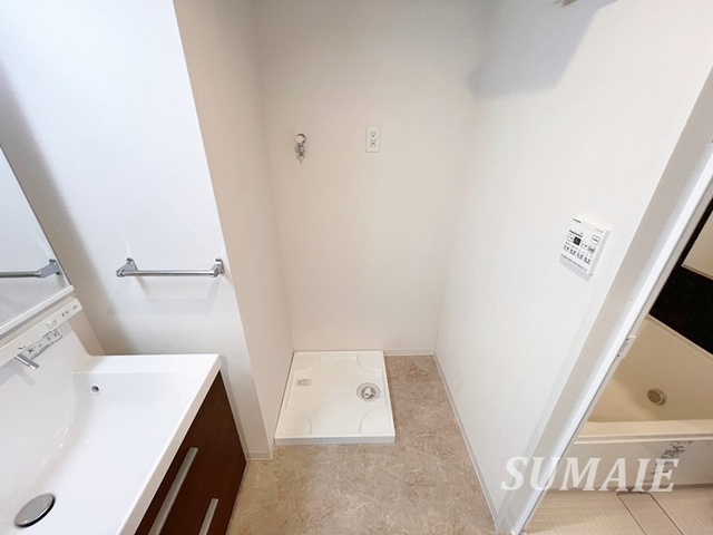 Prime Cozyの洗面所|室内洗濯機置き場です！