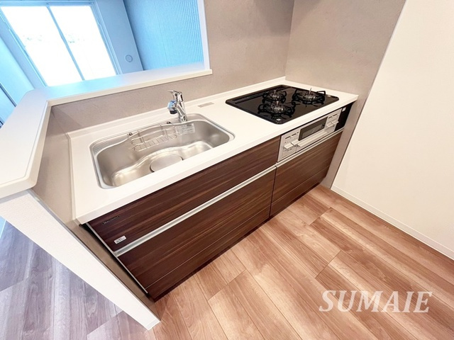 Prime Cozyのキッチン|嬉しいグリル付き☆