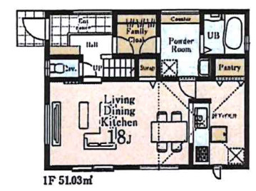 【仲介手数料無料】東村山久米川町第４全６棟１号棟　東村山の新築は西武ハウジング