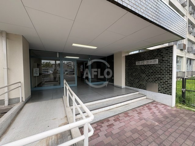 万代コーポ　大領小学校区のエントランス|万代コーポ　エントランス