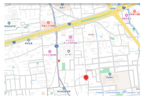 よかタウン／南区良町1丁目2期／1号棟の地図