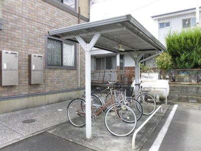 【その他共用部分】 | エスポワールタカオ | 駐輪場