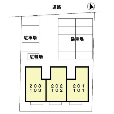 【区画図】 | エスポワールタカオ