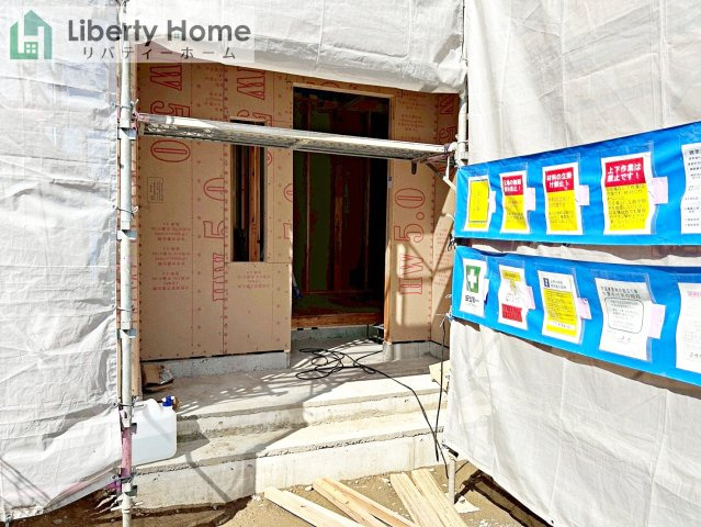 大洗町大貫町2期　新築戸建のエントランス