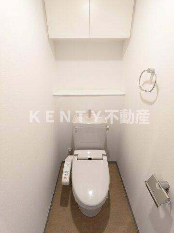【トイレ】 | エムジー目黒駅前 | コンパクトで使いやすいトイレです