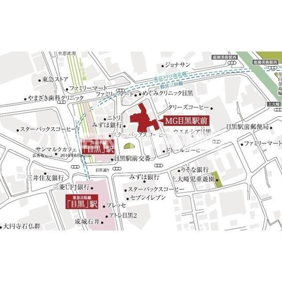 【地図】 | エムジー目黒駅前