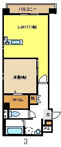 コンフォルトの間取り