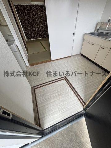 つばきコーポの玄関