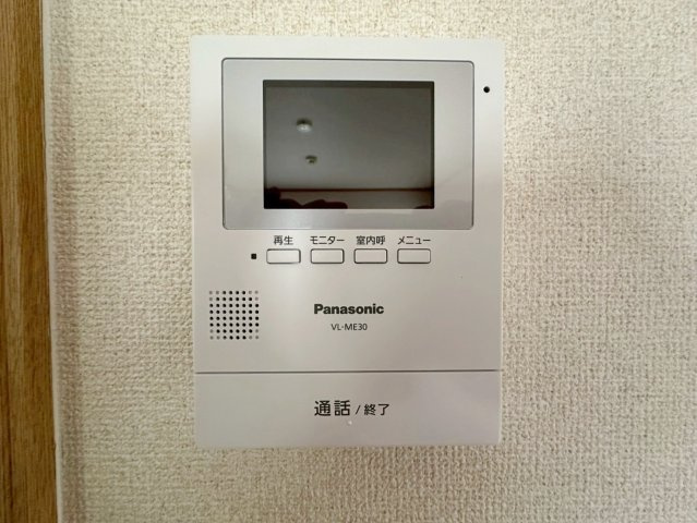 桂上野北町のセキュリティ|モニターで訪問者を確認できるので、知らない人やセールス・勧誘など避けられて安心です！（R8.4撮影）