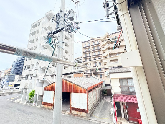 コーポ荒神Ⅰのバルコニー
