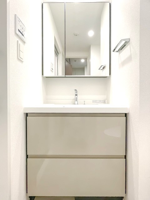 パークアクシス文京本郷の独立洗面台|※写真は同タイプの別室になります