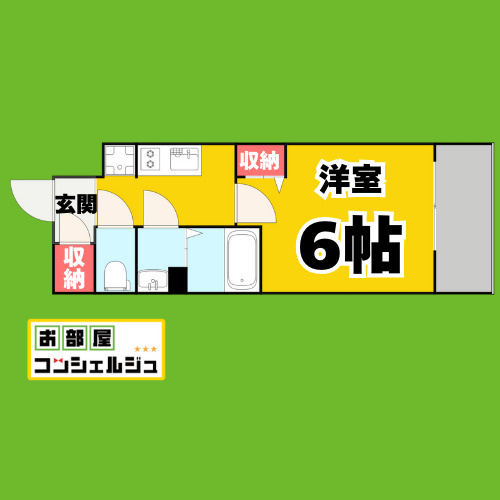 メイクス今池PRIMEの間取り