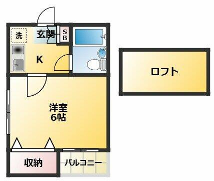 【間取り】 | ベルデ鮫洲