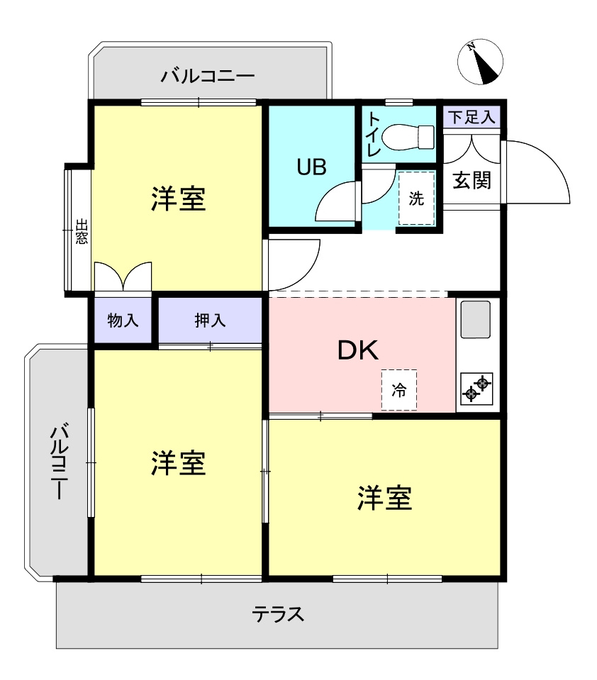 クオリティホーム上野毛の間取り