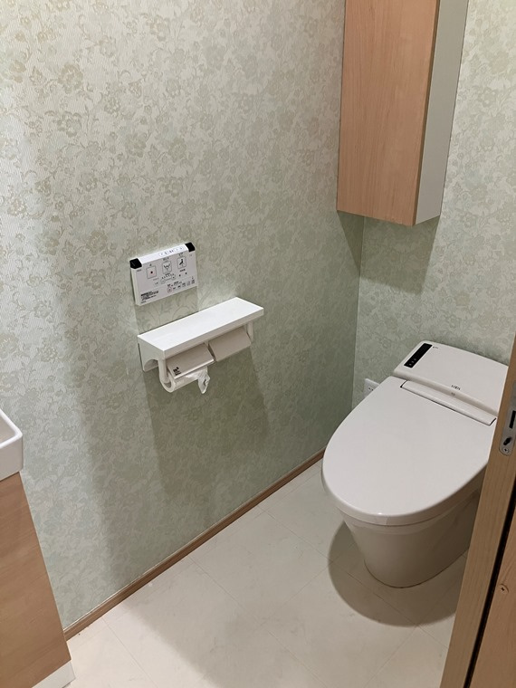 上用賀戸建のトイレ