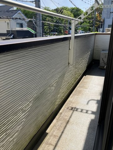 上用賀戸建のバルコニー