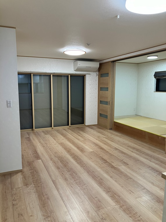 上用賀戸建の居間・リビング