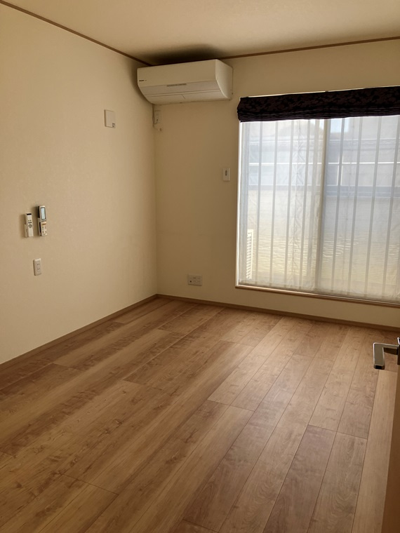 上用賀戸建の寝室