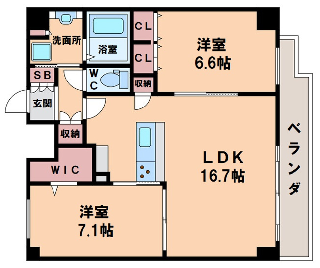 【間取り】 | ミラージュパレス天王寺堀越町