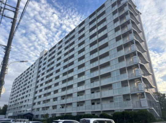 菊田ハイツの外観|外はこのようになっています