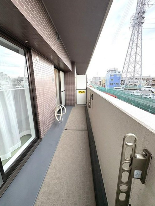 ファミール大宮宮原壱番館のバルコニー|バルコニー付きです