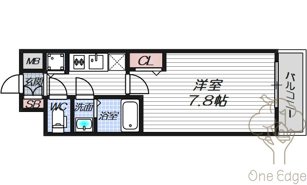 THE RESIDENCE Hの間取り