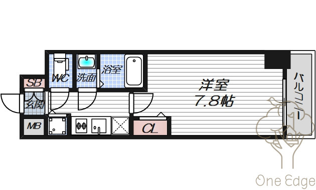 THE RESIDENCE Hの間取り