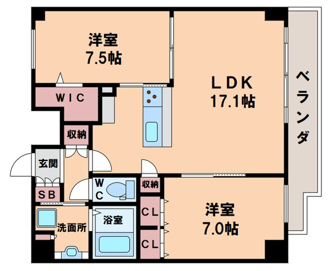 【間取り】 | ミラージュパレス天王寺堀越町