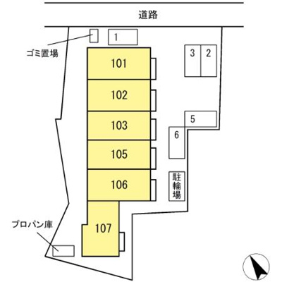 【区画図】 | ソシアN