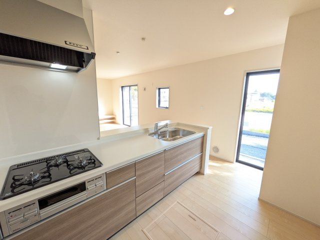小美玉市江戸　1期　新築戸建てのキッチン